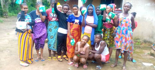 CARL Distributes Sanitary Pads to Girls Across 13 Western Rural Communities
